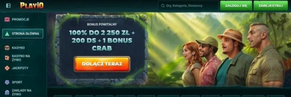 Playio Casino gry kasynowe polska mobilne