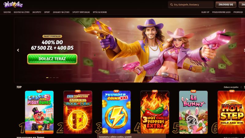 West Ace Casino platforma online